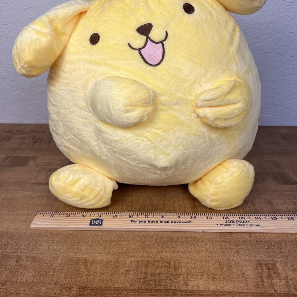 Sanrio Chubby Pom Pom Purin Plush Toy Stuffed Anime Soft Hug 2022 - Picture 10 of 16